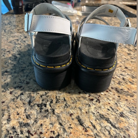 NWOT Dr. Martens Women's Voss Quad Platform Sandals White Size 11 Shoes - Picture 5 of 8